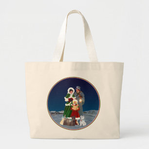 Bolsa Tote Grande Canções de Natal