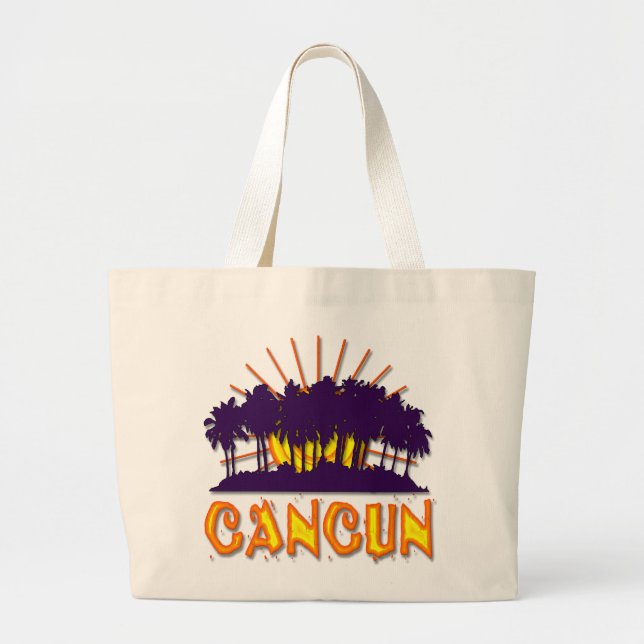 BOLSA TOTE GRANDE CANCUN (Frente)