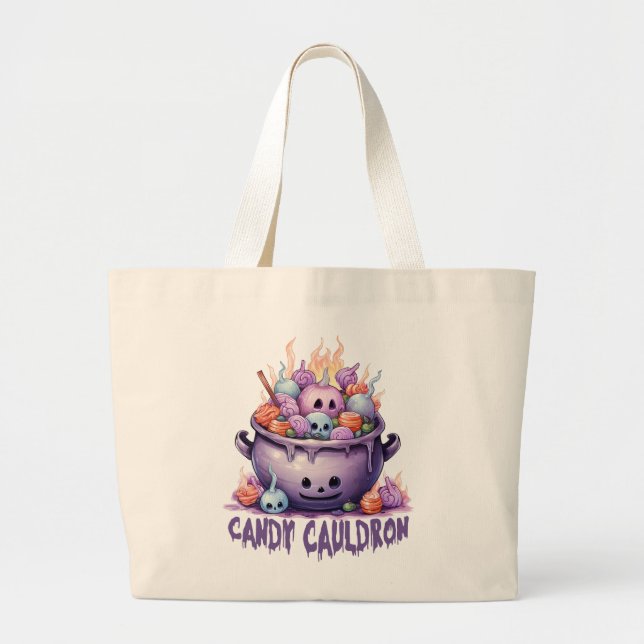 Bolsa Tote Grande Candy Cauldron (Frente)