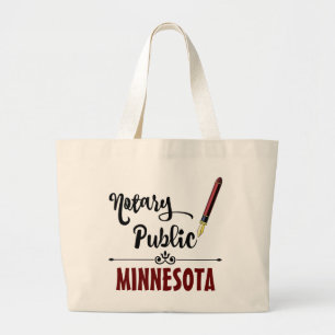 Bolsa Tote Grande Caneta de Tinta Pública do Minnesota