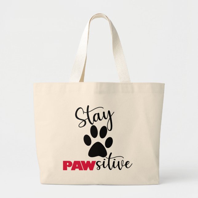 Bolsa Tote Grande Canhão de Cães (Frente)