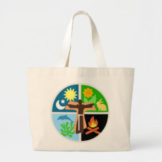 Bolsa Tote Grande Canticle of Creation Cotton Tote