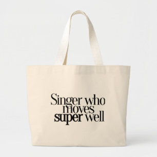 Bolsa Tote Grande Cantor que se move super bem