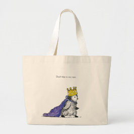 Bolsa Tote Grande Canvas de pinguim-real-bonito