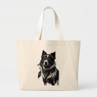Bolsa Tote Grande cão, caçador de sonhos, amuleto, talismã,