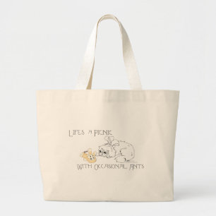 Bolsa Tote Grande Cão Pequinês