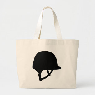 Bolsa Tote Grande capacete da equitação