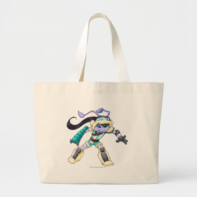 Bolsa Tote Grande Capitão 2 da equipe de Mountatin do terror (Frente)