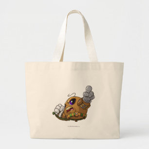 Bolsa Tote Grande Capitão 2 da equipe do lago Kiko