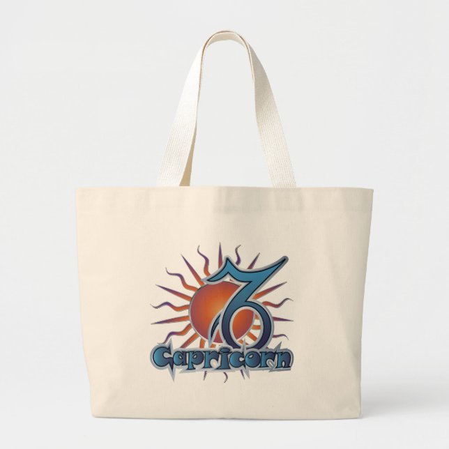 Bolsa Tote Grande Capricórnio (Frente)