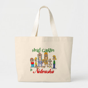 Bolsa Tote Grande Captivo detido em Nebraska