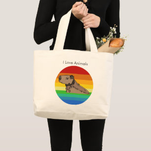 Bolsa Tote Grande Capybara