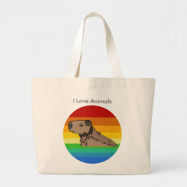 Bolsa Tote Grande Capybara