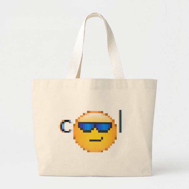 Bolsa Tote Grande cara legal (Frente)