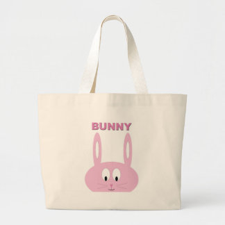 Bolsa Tote Grande Caráter bonito do coelhinho da Páscoa