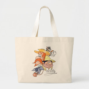 Bolsa Tote Grande Caráteres de Quixote pelo @QUIXOTEdotTV