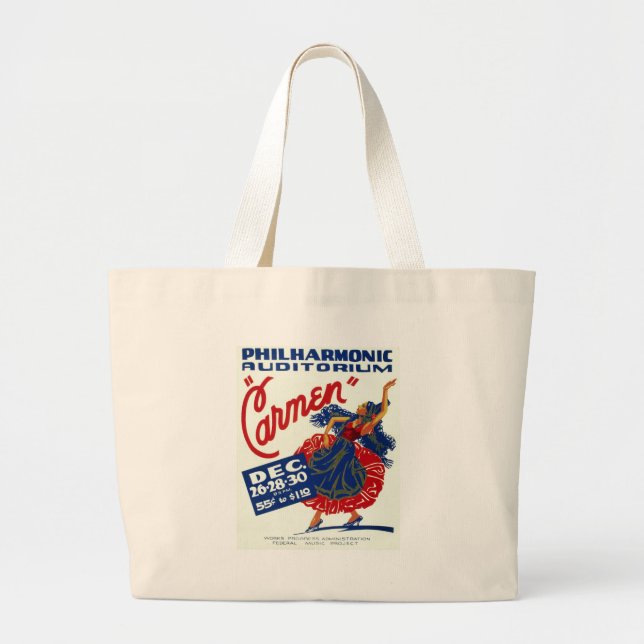 Bolsa Tote Grande Carmen (Frente)