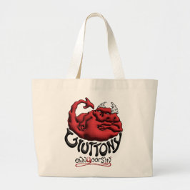 Bolsa Tote Grande Carry Your Sin Gluttony 