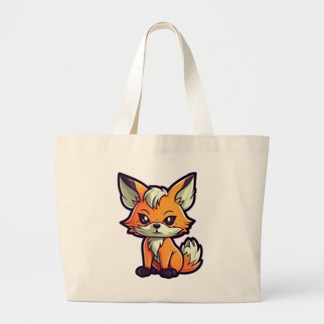 BOLSA TOTE GRANDE CARTÃO FOX (Frente)