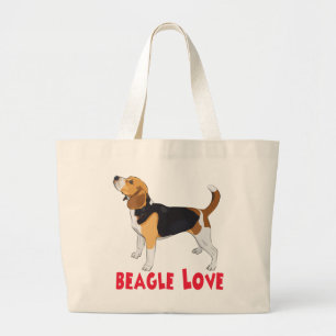 Bolsa Tote Grande Cartoon Cachorro Cachorro Cachorro Cachorro Cachor
