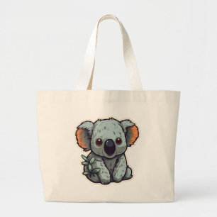 BOLSA TOTE GRANDE CARTOON KOALA BEAR
