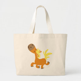 Bolsa Tote Grande Cartoon Pony Bag