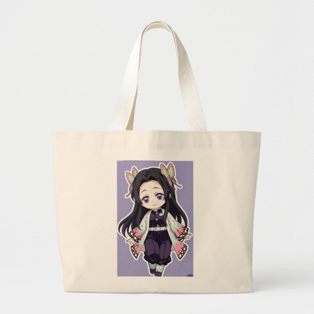 Bolsa Tote Grande Cartoon totes bag (Frente)