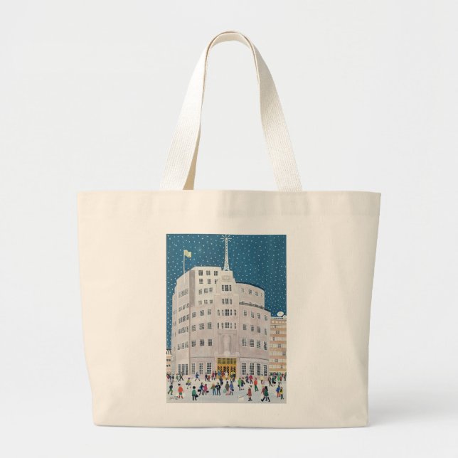 Bolsa Tote Grande Casa da transmissão da BBC (Frente)