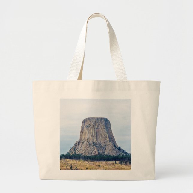 Bolsa Tote Grande Casa de um Urso (Frente)