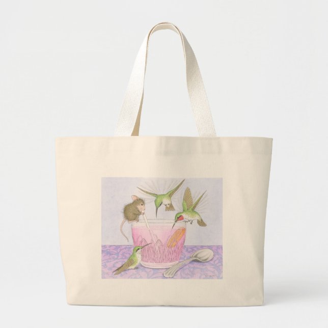 Bolsa Tote Grande Casa-Rato Designs® - (Frente)