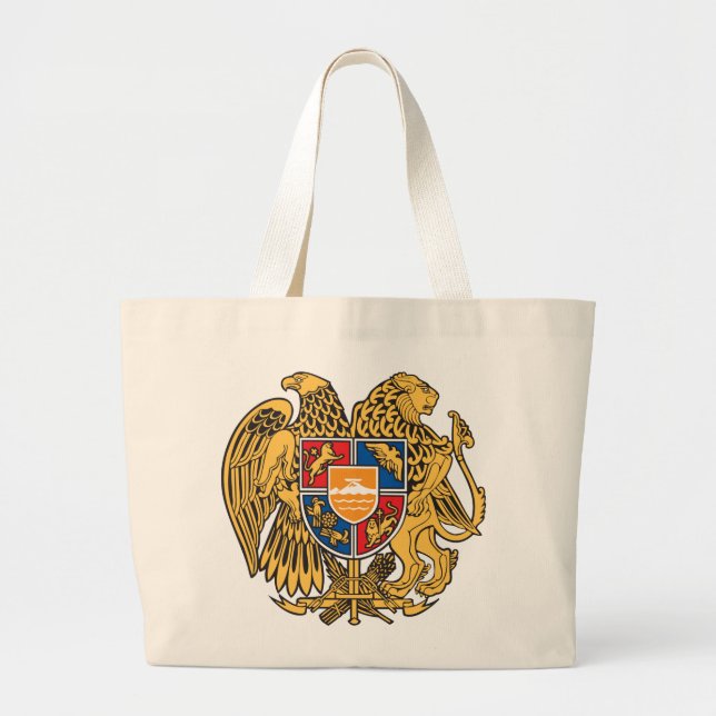 Bolsa Tote Grande CASACO de Armas Tote Bag (Frente)