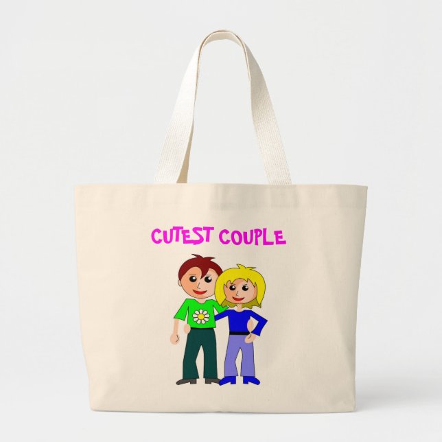 BOLSA TOTE GRANDE CASAL CUTEST (Frente)