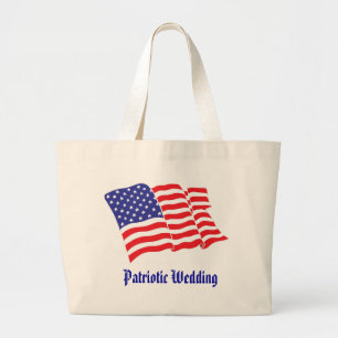 Bolsa Tote Grande Casamento Patriótico