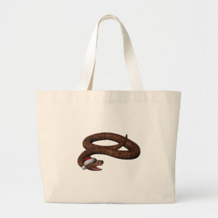 Bolsa Tote Grande Cascavel com Santa Hat