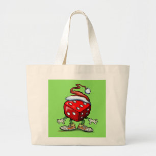 Bolsa Tote Grande Casino Christmas