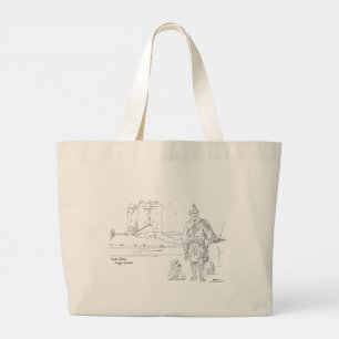 Bolsa Tote Grande Castle Stalker, Argyll Scotland Tote Bag