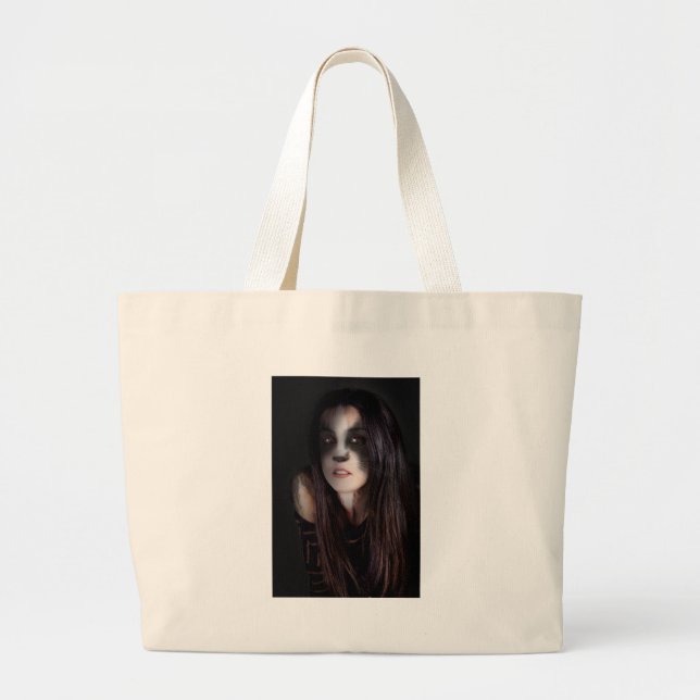 Bolsa Tote Grande Cat Woman Art Work (Frente)