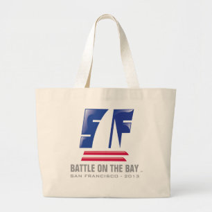 Bolsa Tote Grande Catamaran Sailing_Batten na Baía_São Francisco