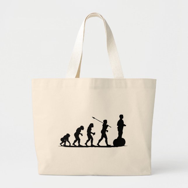 Bolsa Tote Grande Cavaleiro de Segway (Frente)