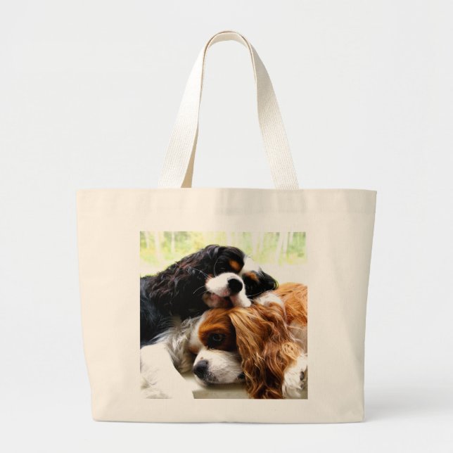 Bolsa Tote Grande Cavaliers dos irmãos (Frente)