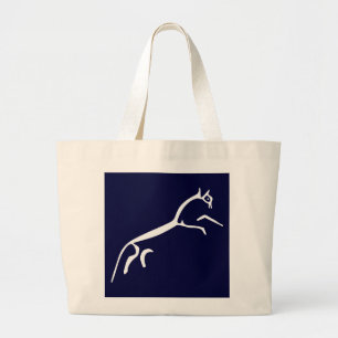 Bolsa Tote Grande Cavalo branco (castelo de Uffington)