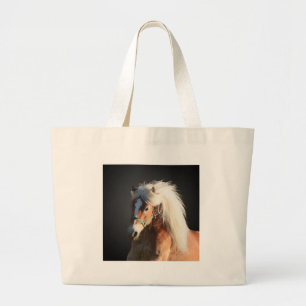 Bolsa Tote Grande Cavalo de Haflinger