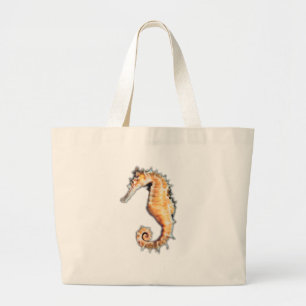 Bolsa Tote Grande Cavalo de mar