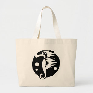 Bolsa Tote Grande Cavalo-marinho