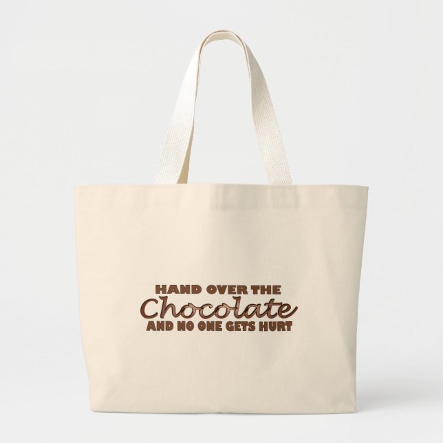 Bolsa Tote Grande Ceda o chocolate (Frente)