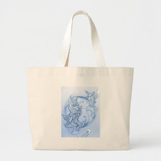 Bolsa Tote Grande Celeste
