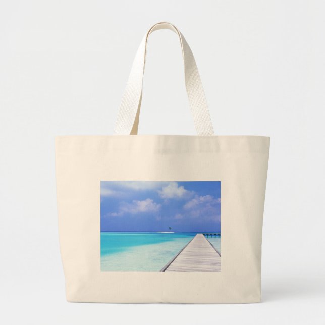 BOLSA TOTE GRANDE CENA DA PRAIA (Frente)