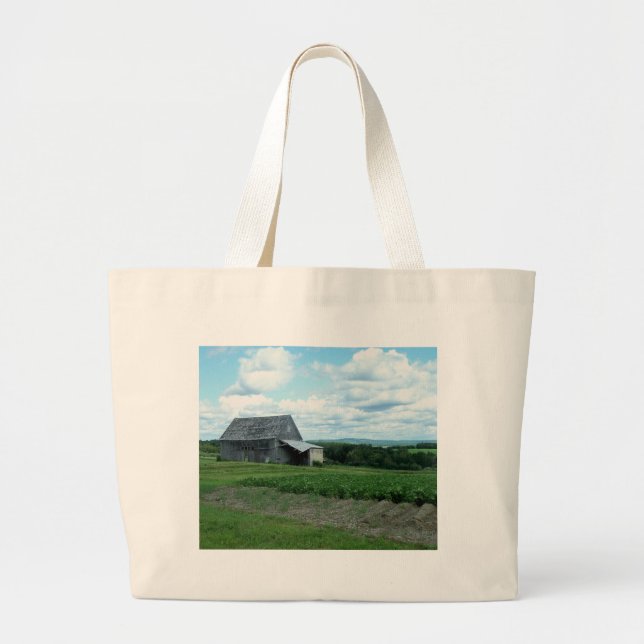 Bolsa Tote Grande Cena do verão (Frente)