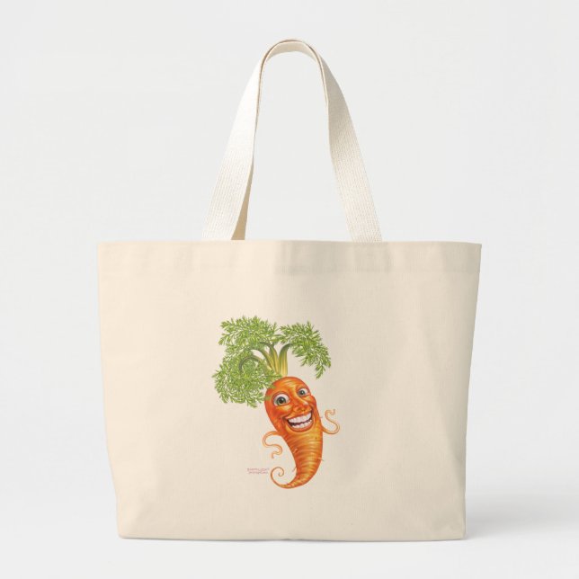 Bolsa Tote Grande cenoura (Frente)