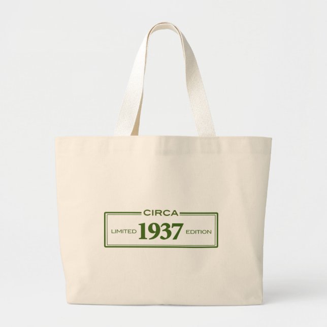 Bolsa Tote Grande cerca de 1937 (Frente)